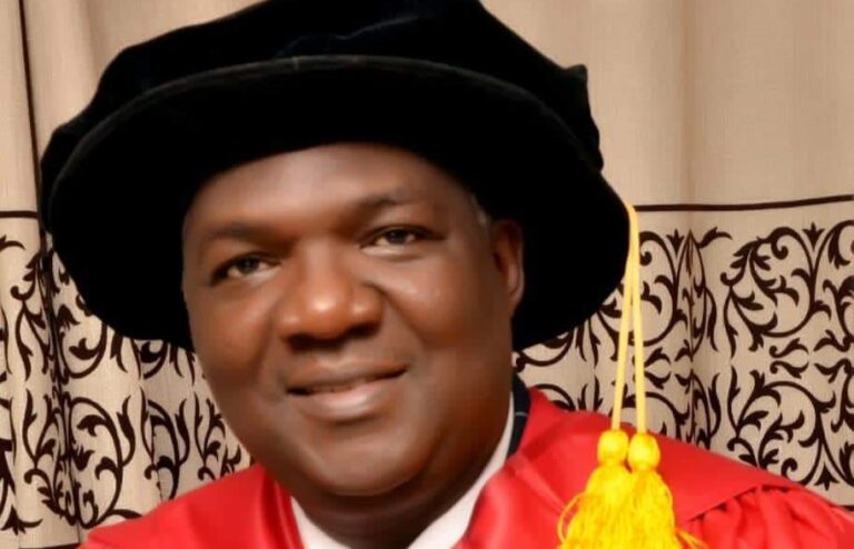 Vice Chancellor of Olabisi Onabanjo University (OOU), Ago-Iwoye, Ogun State, Ayodele Agboola