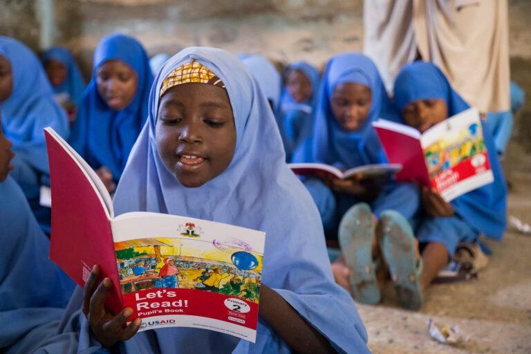 Pupils in a school (PHOTO CREDIT: US Mission Nigeria)