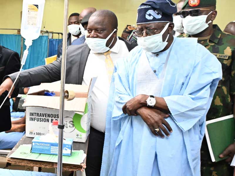 President Bola Tinubu in Benue