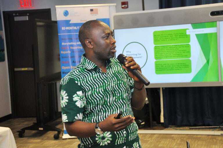 Alabi calls for people-centred, locally grounded development journalism